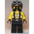 Man, Tan Tank Top, Black Moustache, Reddish Brown Suspenders and Aviator Cap with Dark Bluish Gray Goggles – ГРАДСКИ