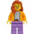 Mom - Bright Light Orange Jacket, Medium Lavender Legs, Dark Orange Hair – ГРАДСКИ