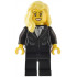 Magician - Female, Black Suit Jacket with White Button Up Shirt, Black Legs, Bright Light Yellow Hair – ГРАДСКИ