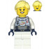 Astronaut - Female, Flat Silver Spacesuit with Harness and White Panel with Classic Space Logo, Bright Light Yellow Hair – ГРАДСКИ