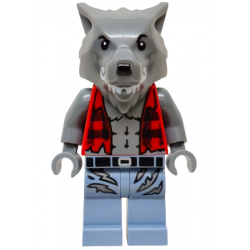 Werewolf - Torn Red Flannel Shirt, Bare Chest with Fur and Muscles, Sand Blue Legs with Belt and Tears – ГРАДСКИ