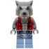 Werewolf - Torn Red Flannel Shirt, Bare Chest with Fur and Muscles, Sand Blue Legs with Belt and Tears – ГРАДСКИ