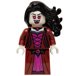 Vampire - Dark Red Dress, Black Hair – ГРАДСКИ