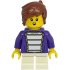 Shopping Street Child - Boy, Dark Purple Marching Band Jacket, White Short Legs, Reddish Brown Hair – ГРАДСКИ