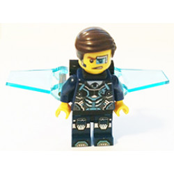 Agent Curtis Bolt with Wings - No Stickers on Wings – УЛТРА АГЕНТИ