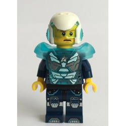 Agent Max Burns - Helmet and Armor, Dark Blue Arms – УЛТРА АГЕНТИ