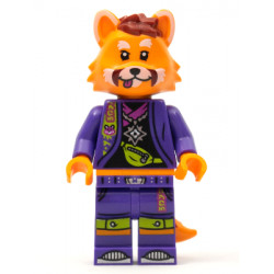 Red Panda Dancer, Vidiyo Bandmates, Series 1 (Minifigure Only without Stand and Accessories) – ВИДИЙО