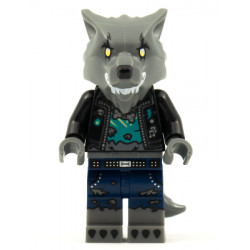 Werewolf Drummer, Vidiyo Bandmates, Series 1 (Minifigure Only without Stand and Accessories) – ВИДИЙО