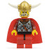 Viking Red Chess King - Horns Glued to Helmet – ВИКИНГИ