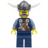 Viking Blue Chess Bishop - Horns Glued to Helmet – ВИКИНГИ
