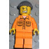Police - World City Jail Prisoner 50380 Medium Orange Jumpsuit, Dark Gray Knit Cap – ГРАДСКИ