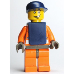 Coast Guard World City, Orange Jacket with Zipper, Dark Blue Cap, Dark Blue Vest – ГРАДСКИ