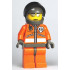 Coast Guard World City - Orange Jacket with Zipper, Silver Sunglasses, Dark Gray Helmet – ГРАДСКИ