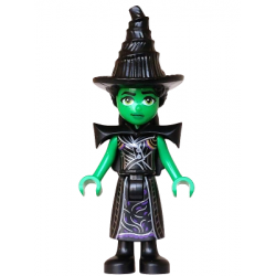 Elphaba - Mini Doll, Black Coat over Dress, Hat, Shoulder Pads – УИКЕД