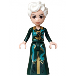Madame Morrible - Mini Doll, Dark Green and Dark Turquoise Dress – УИКЕД