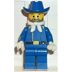 Cavalry Colonel - Cowboy Hat, White Bandana (Colt Carson) – ЗАПАДНИ