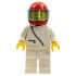 Jacket with Zipper - White, White Legs, Red Helmet, Trans-Light Blue Visor – ГРАДСКИ