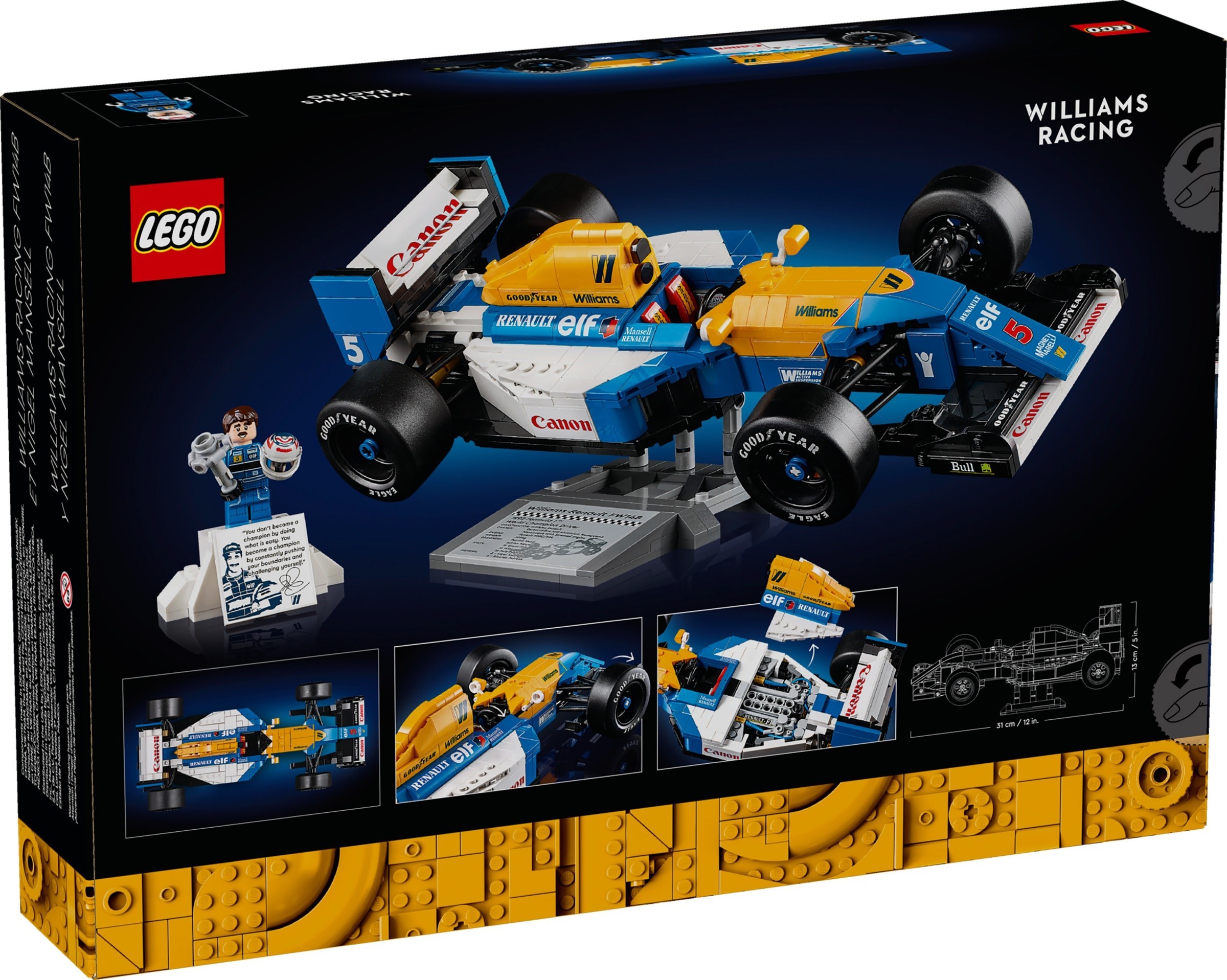 Williams Racing FW14B и Nigel Mansell – ИКОНИ
