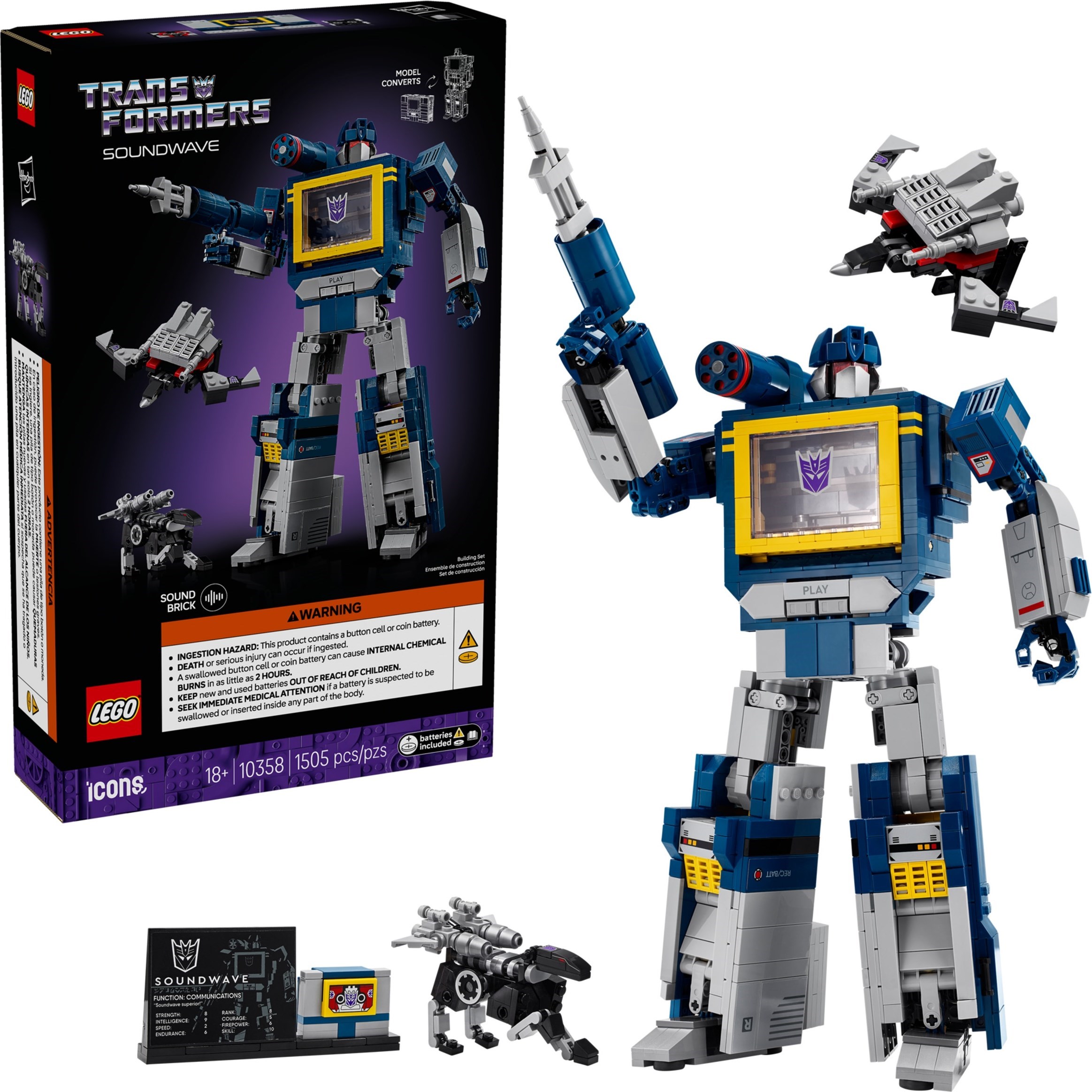 Transformers: Soundwave – ИКОНИ