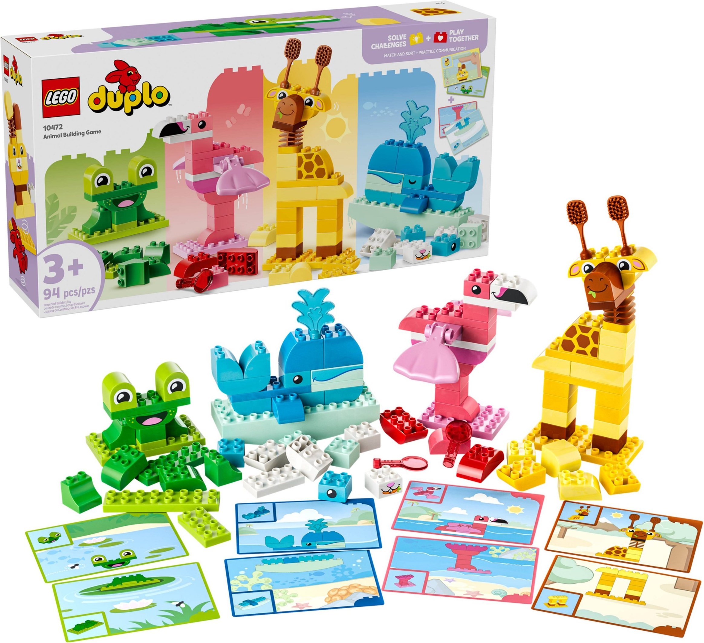 Игра за построяване на животни – ДУПЛО