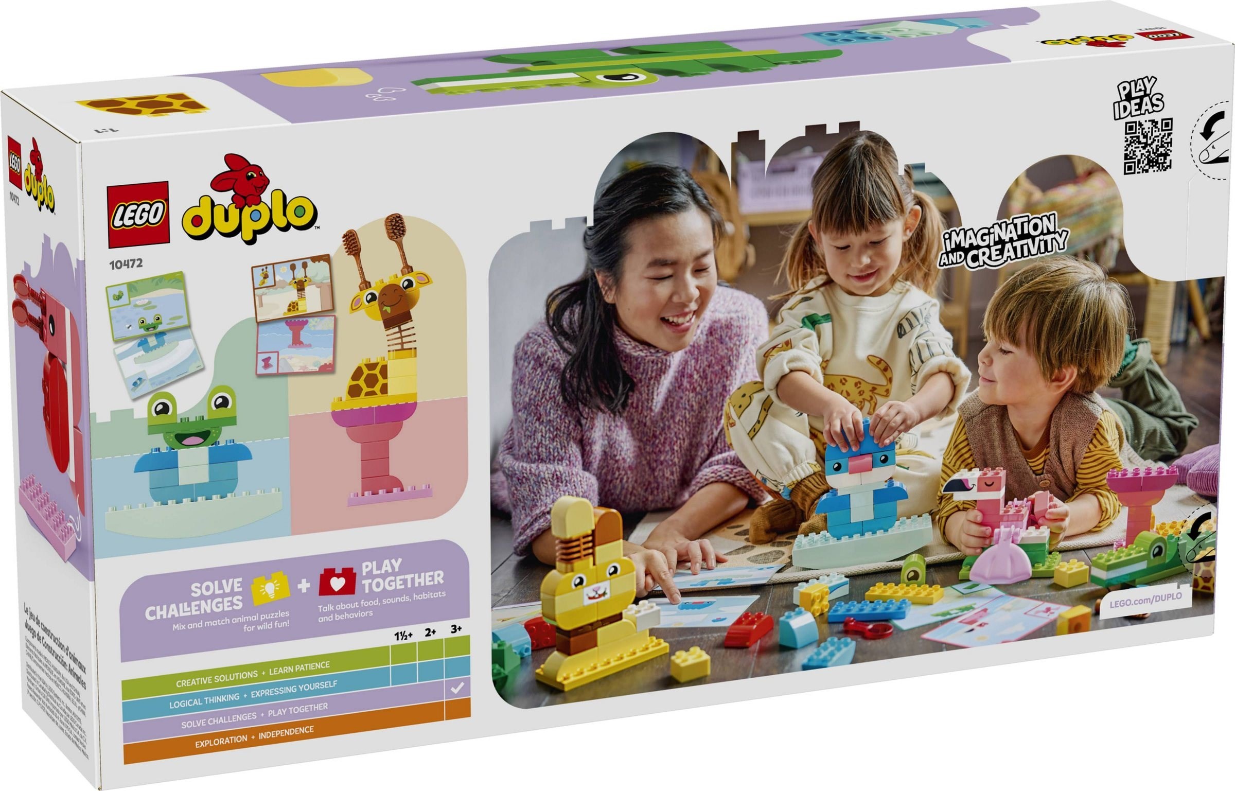 Игра за построяване на животни – ДУПЛО