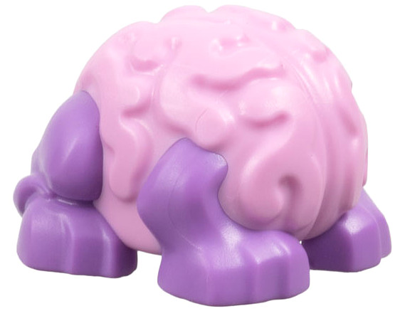 Intellect Devourer with Molded Bright Pink Brain Pattern: {умерено лавандулов}