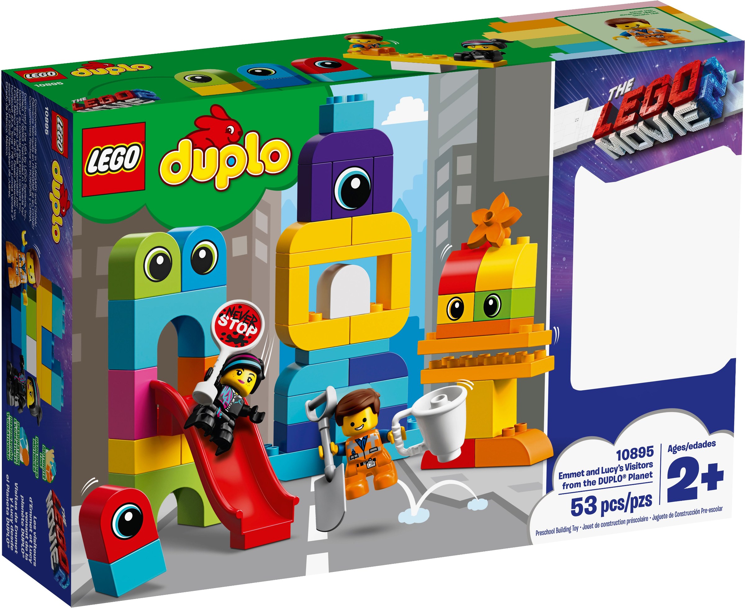 Посетителите на Емет и Люси от планета DUPLO® – ДУПЛО