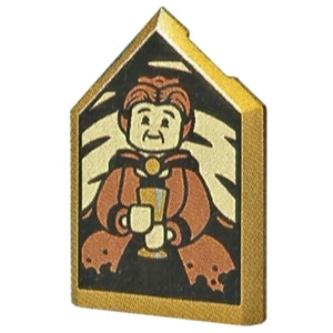 Flat tile 2x3, w/ angle, no. 146: {топло златист}