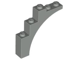 Тухличка с дъга 1X5X4: {сив}