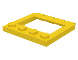 Hinge Vehicle Roof 4 x 4 Sunroof: {ярко жълт}