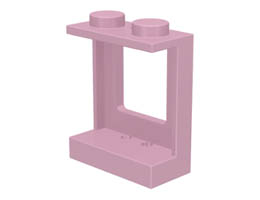 Window 1 x 2 x 2 Plane: {светло червеникаво-виолетов }