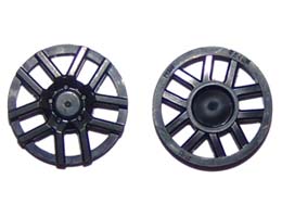 Wheel Cover 10 Spoke (Spokes in Pairs) - for Wheel 18976: {тъмно каменно сив}