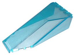 Windscreen 10 x 4 x 2 1/3 Canopy : {прозрачно светло син}