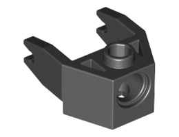 Magnet Holder 2 x 3 with Clips and Pin Hole: {черен}