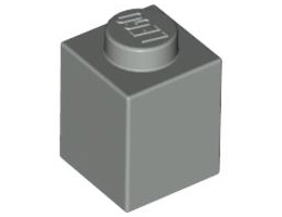 Тухличка 1X1: {сив}