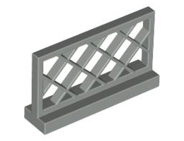 Ограда 1X4X2: {сив}