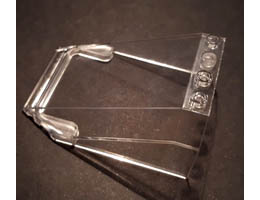 Windscreen 8 x 6 x 3 Wedge: {прозрачен}