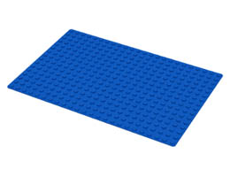 Baseplate 16 x 24: {ярко син}