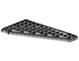 Wedge, Plate 7 x 12 Wing Left: {сив}