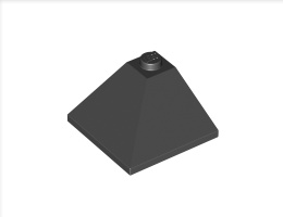 Външен ъгъл 3X3/25°: {черен}
