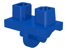 Хълбоци: {ярко син}