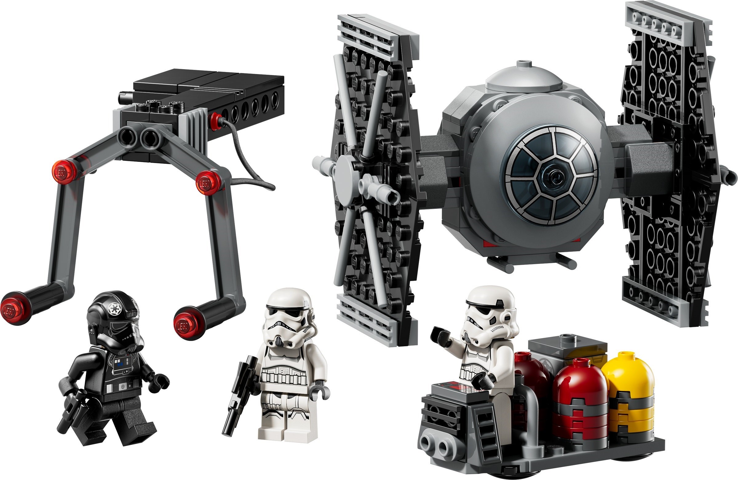 TIE Fighter™ със стойка от имперски хангар – СТАР УОРС