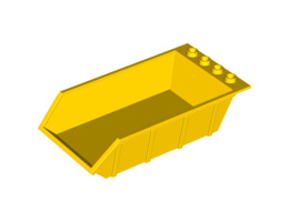Vehicle, Tipper Bed 4 x 6: {ярко жълт}
