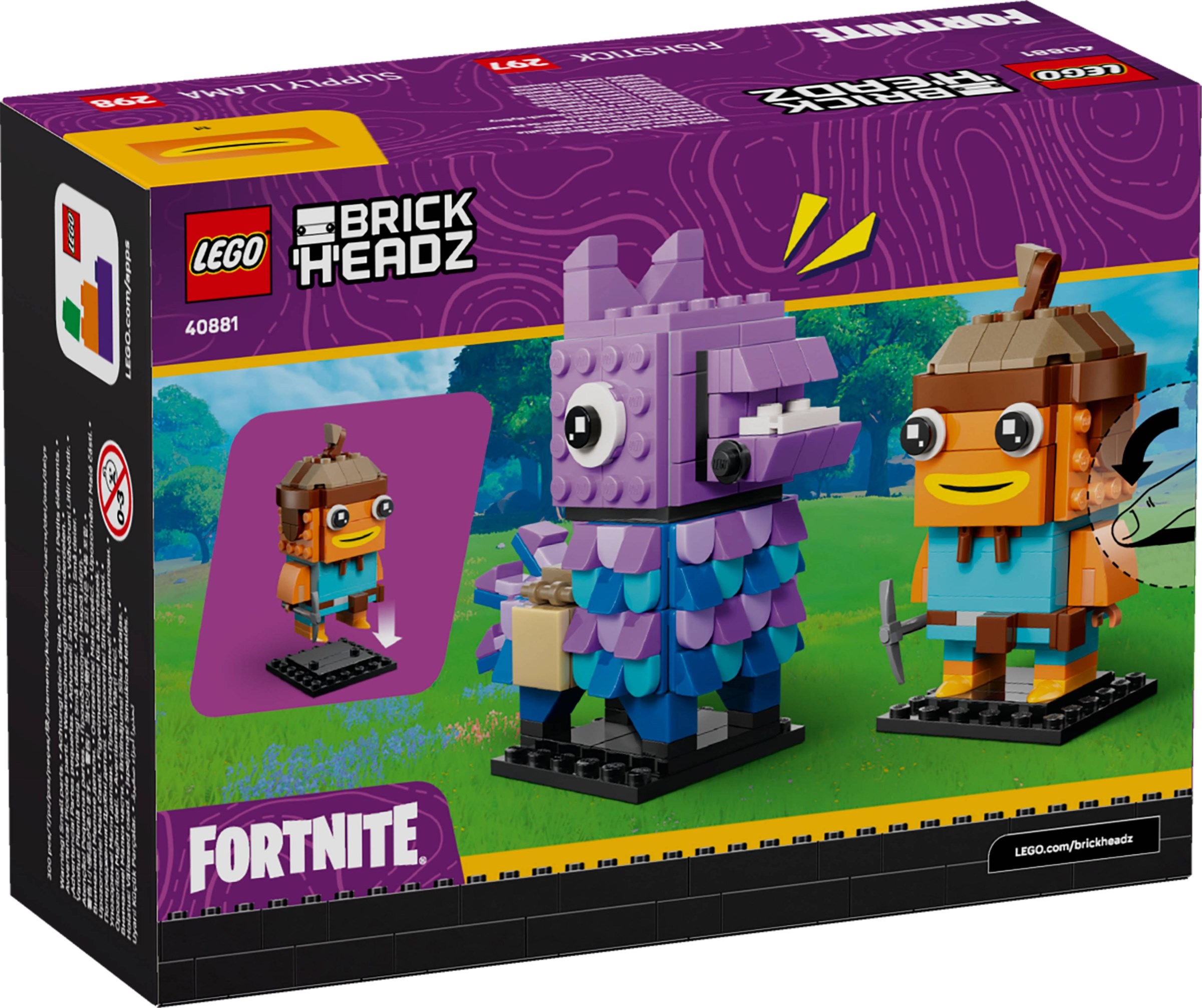 Фигури на Supply Llama и Fishstick – БРИКХЕДЗ