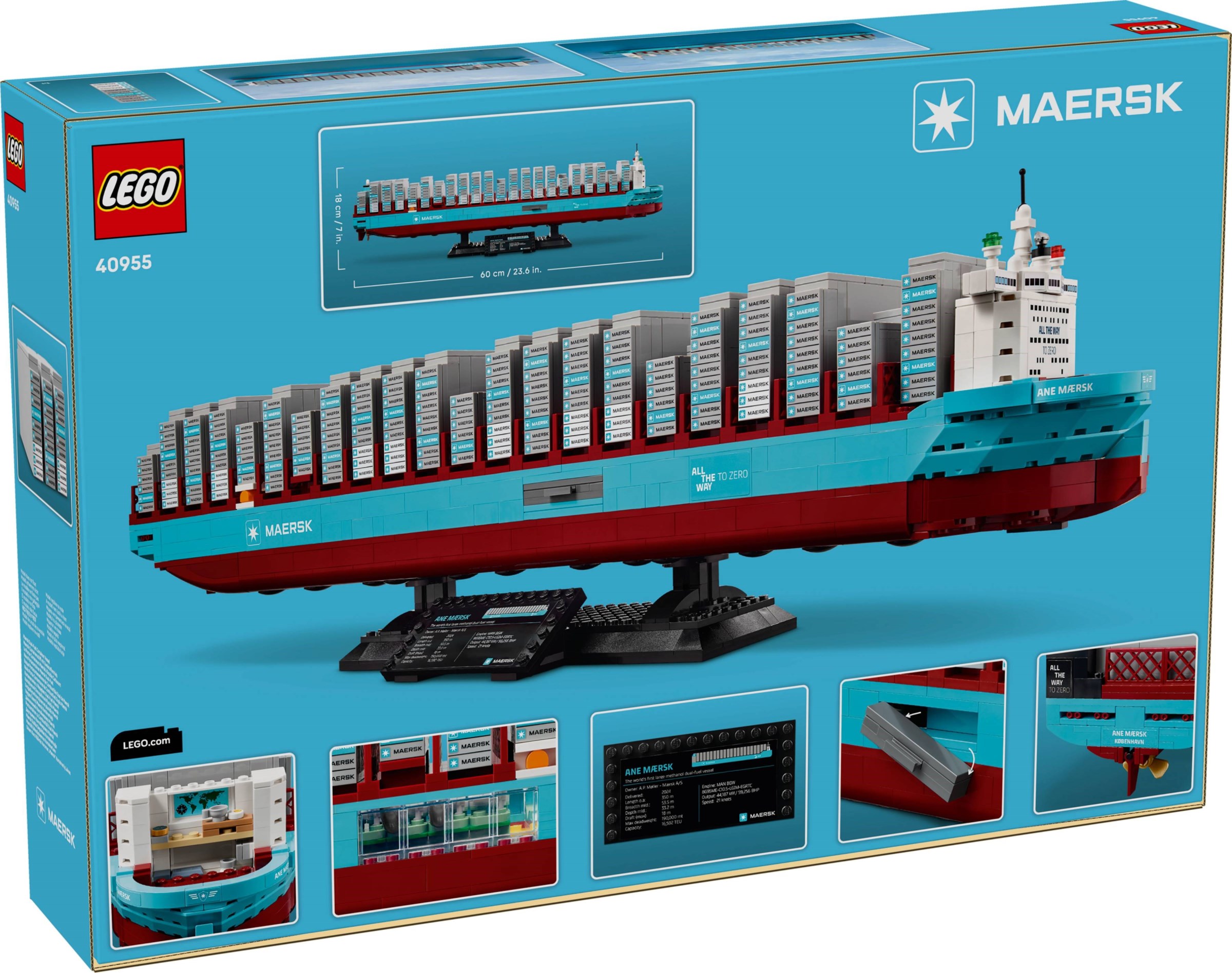 Двугоривен контейнеровоз Maersk – РАЗНИ