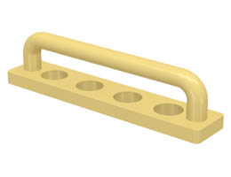 Scala Towel Bar 1 x 5: {светло жълт}