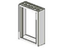 Door, Frame 2 x 6 x 7: {бял}