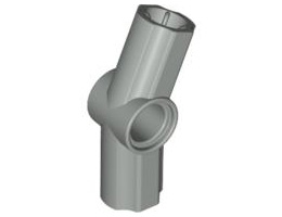 Ъглов елемент, 157,5 градуса : {сив}