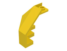 Panel 3 x 3 x 3 Corner Convex: {ярко жълт}