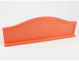 Scala Bed Headboard: {ярко червеникаво-оранжев}